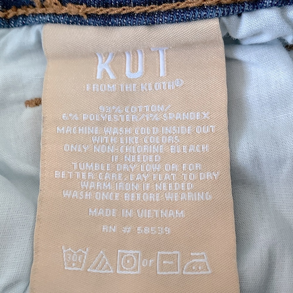Kut from the Kloth Charlotte Wide Leg High Rise - Picture 14 of 16